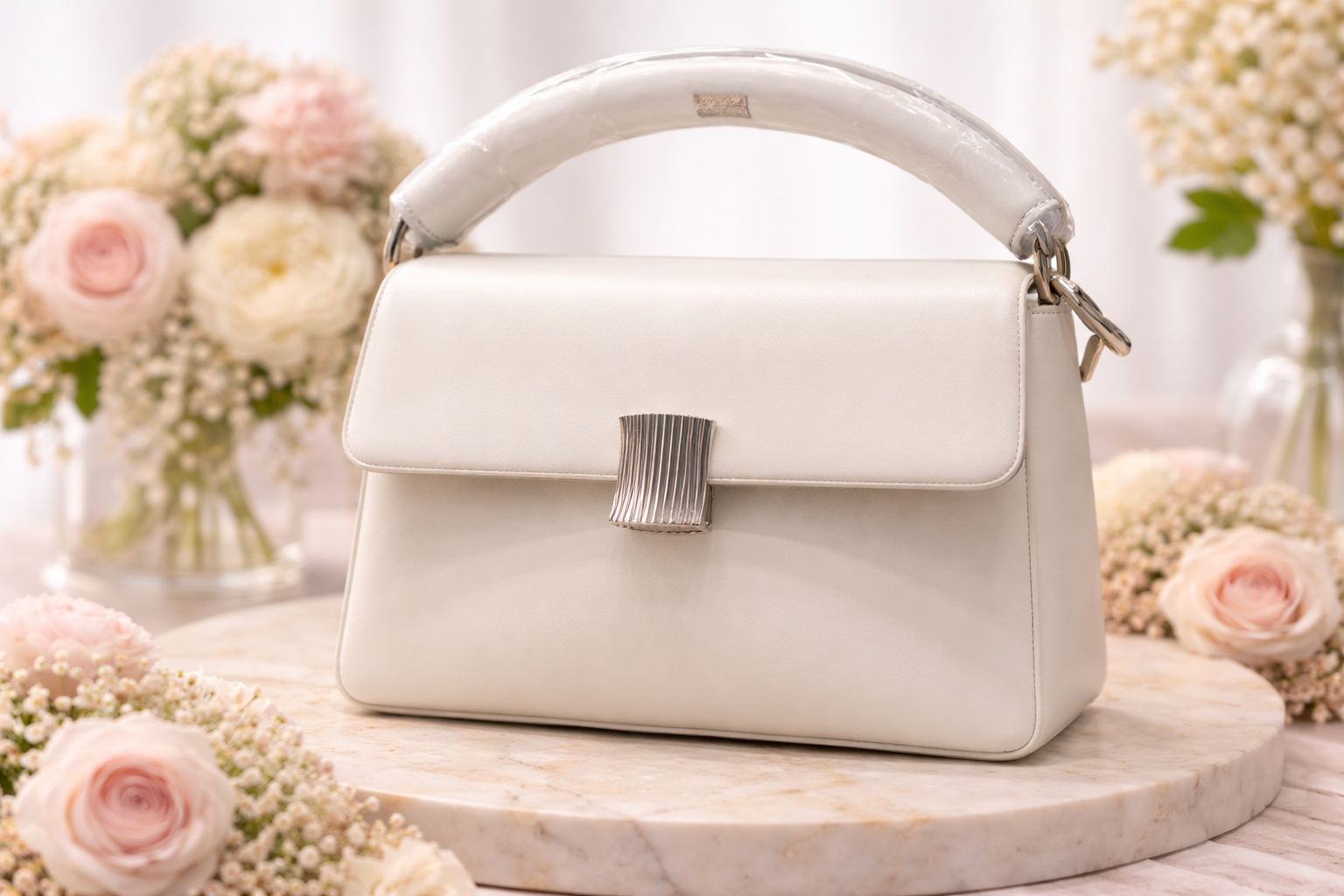 Ladies classic pio leather bag